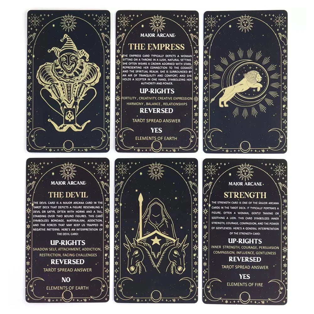 Tarot Meaning Cards Deck