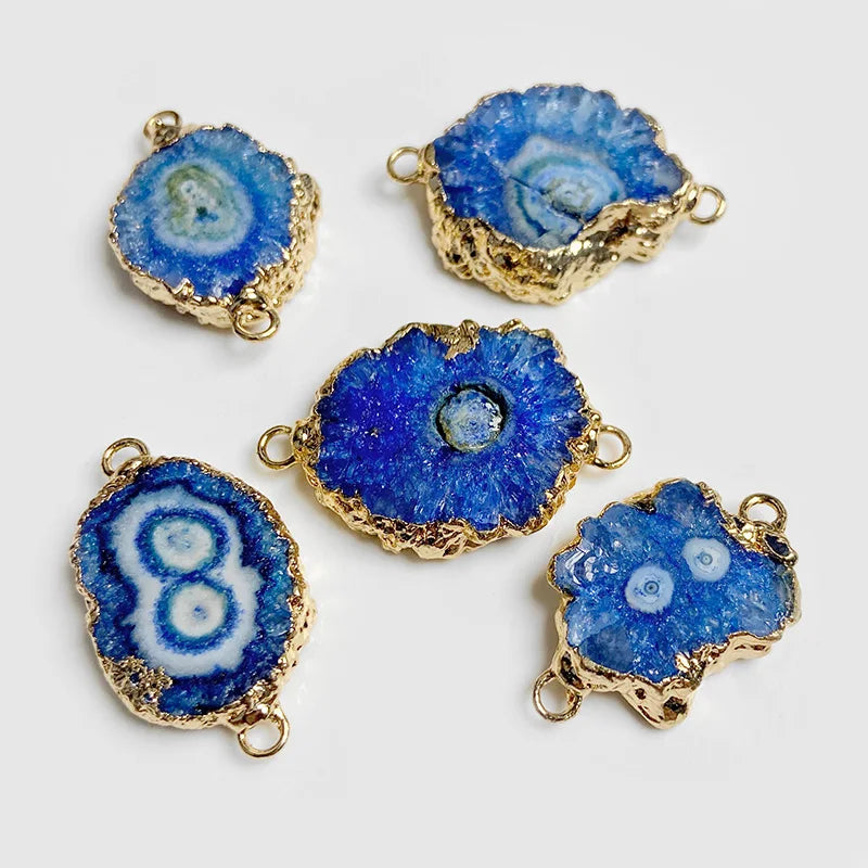 Irregular Druzy Agate Pendant