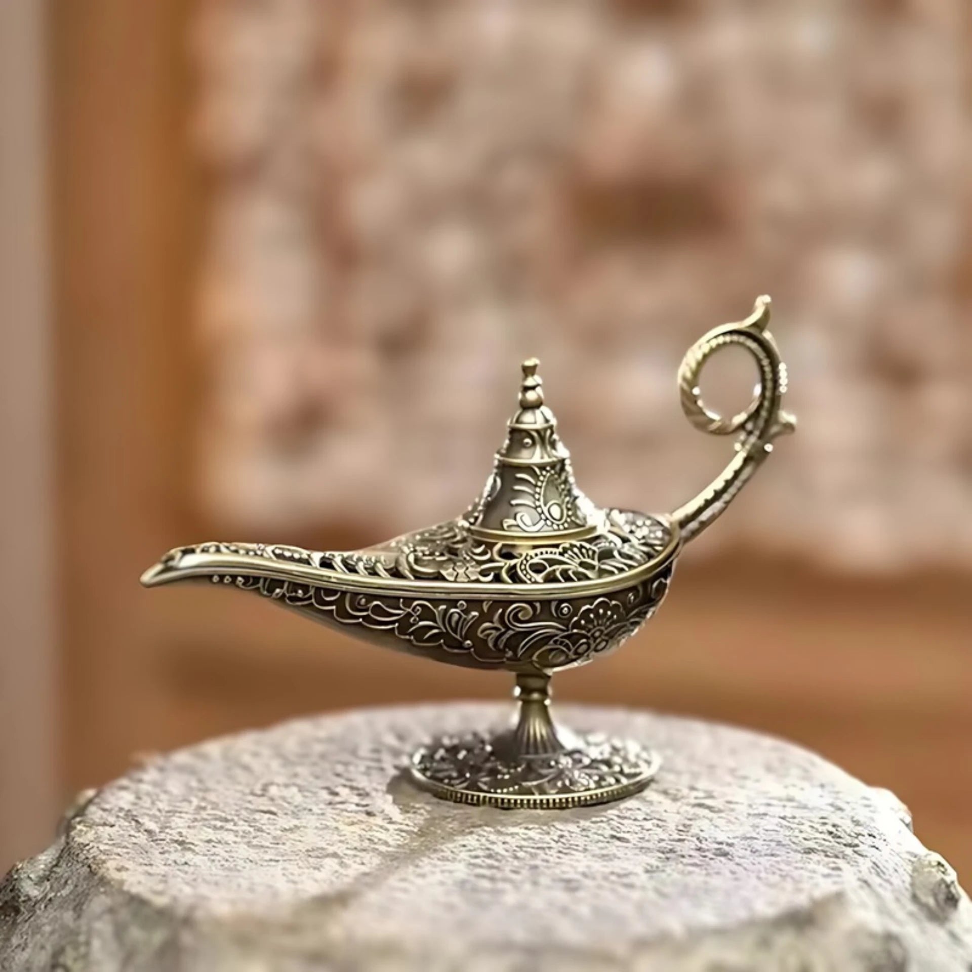 Antique-Style Arabic Incense Burner Lamp