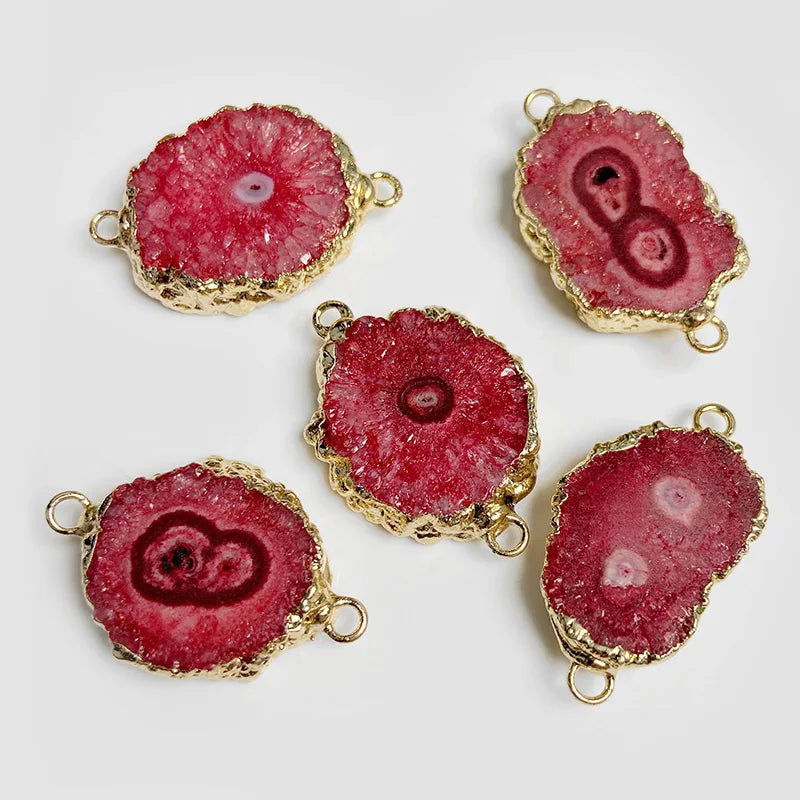 Irregular Druzy Agate Pendant