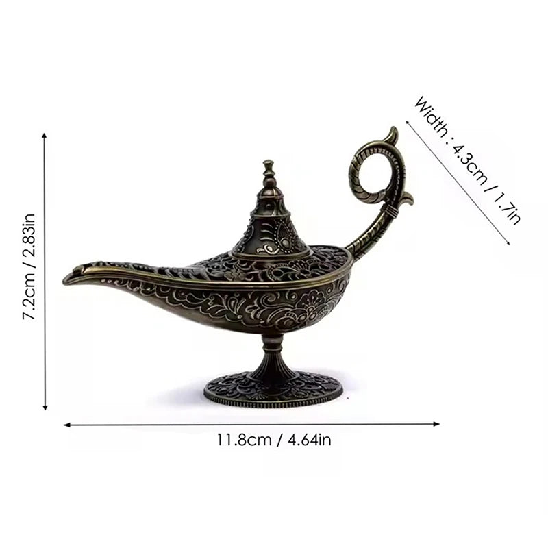 Antique-Style Arabic Incense Burner Lamp