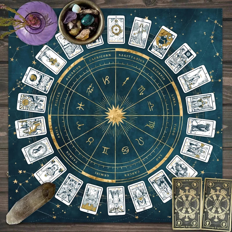 Zodiac Tarot Tablecloth
