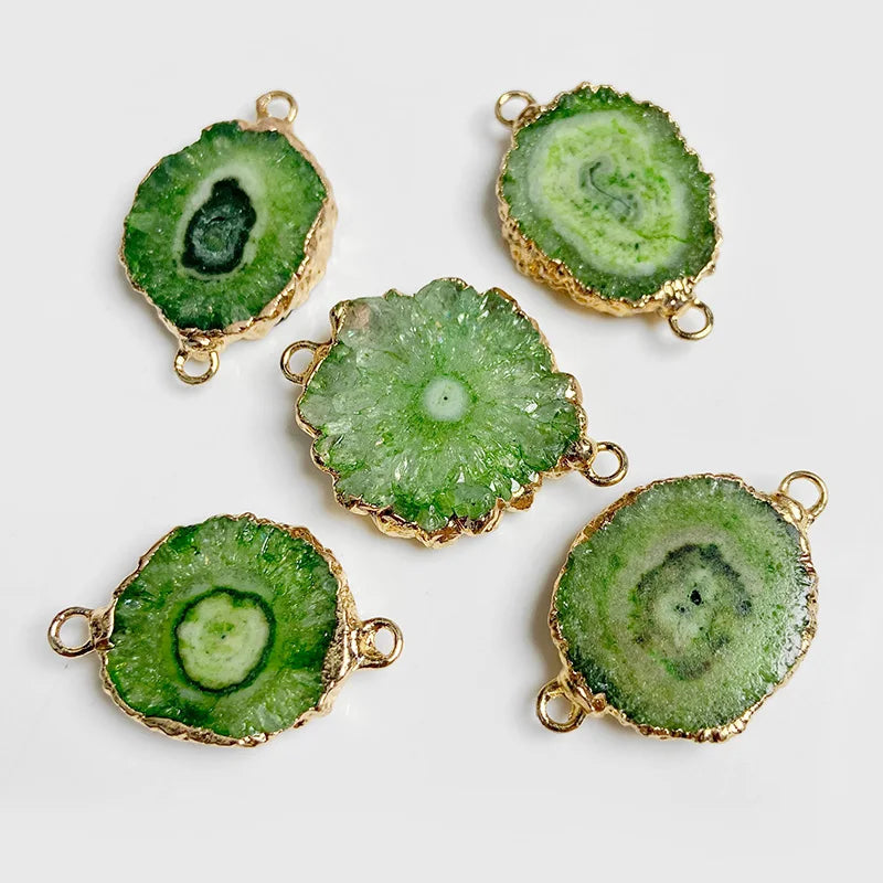 Irregular Druzy Agate Pendant