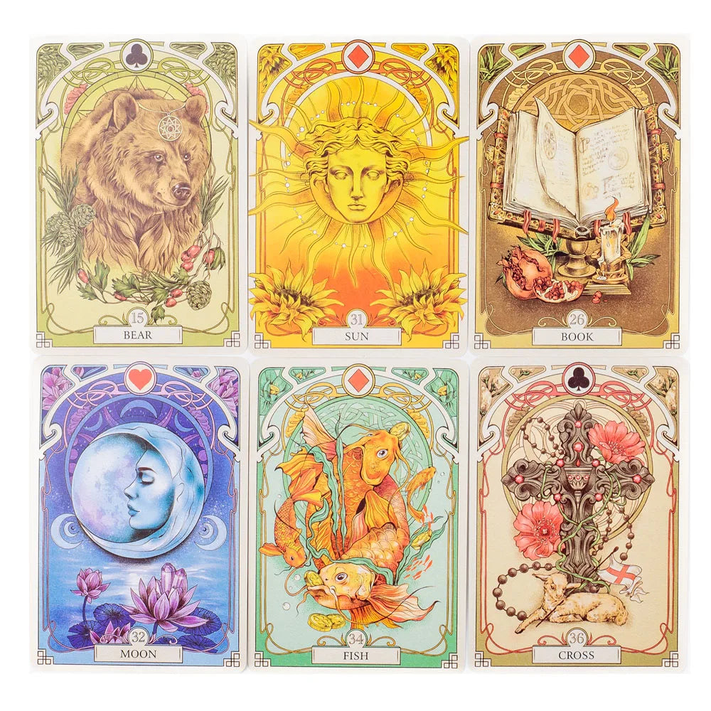 Romantic Lenormand Oracle Deck