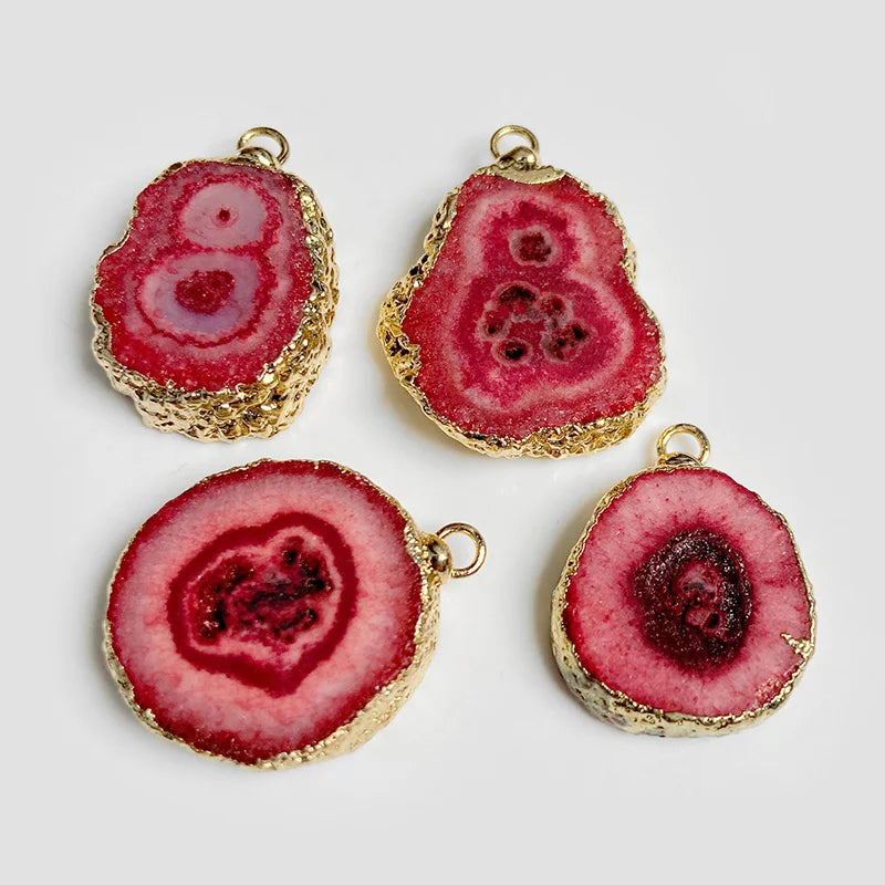 Irregular Druzy Agate Pendant
