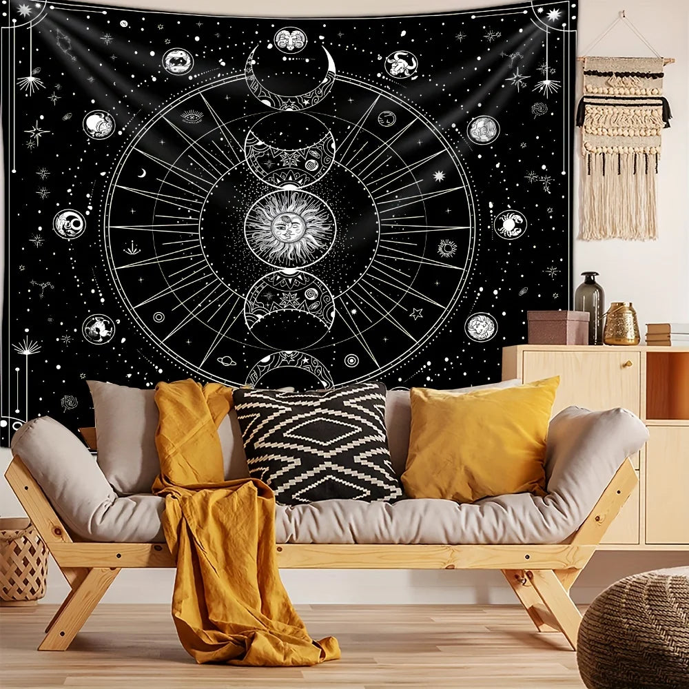 Sun & Moon Horoscope Tapestry