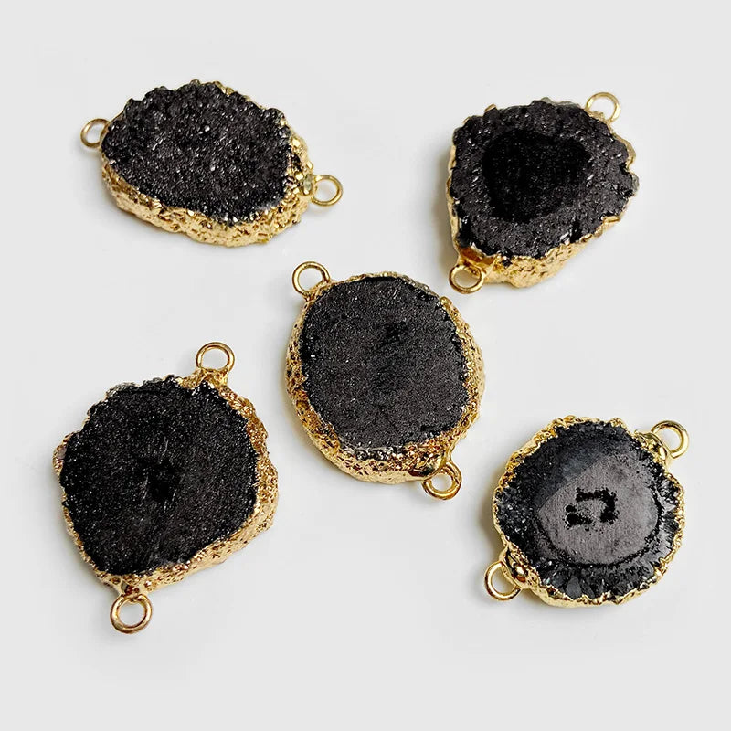 Irregular Druzy Agate Pendant