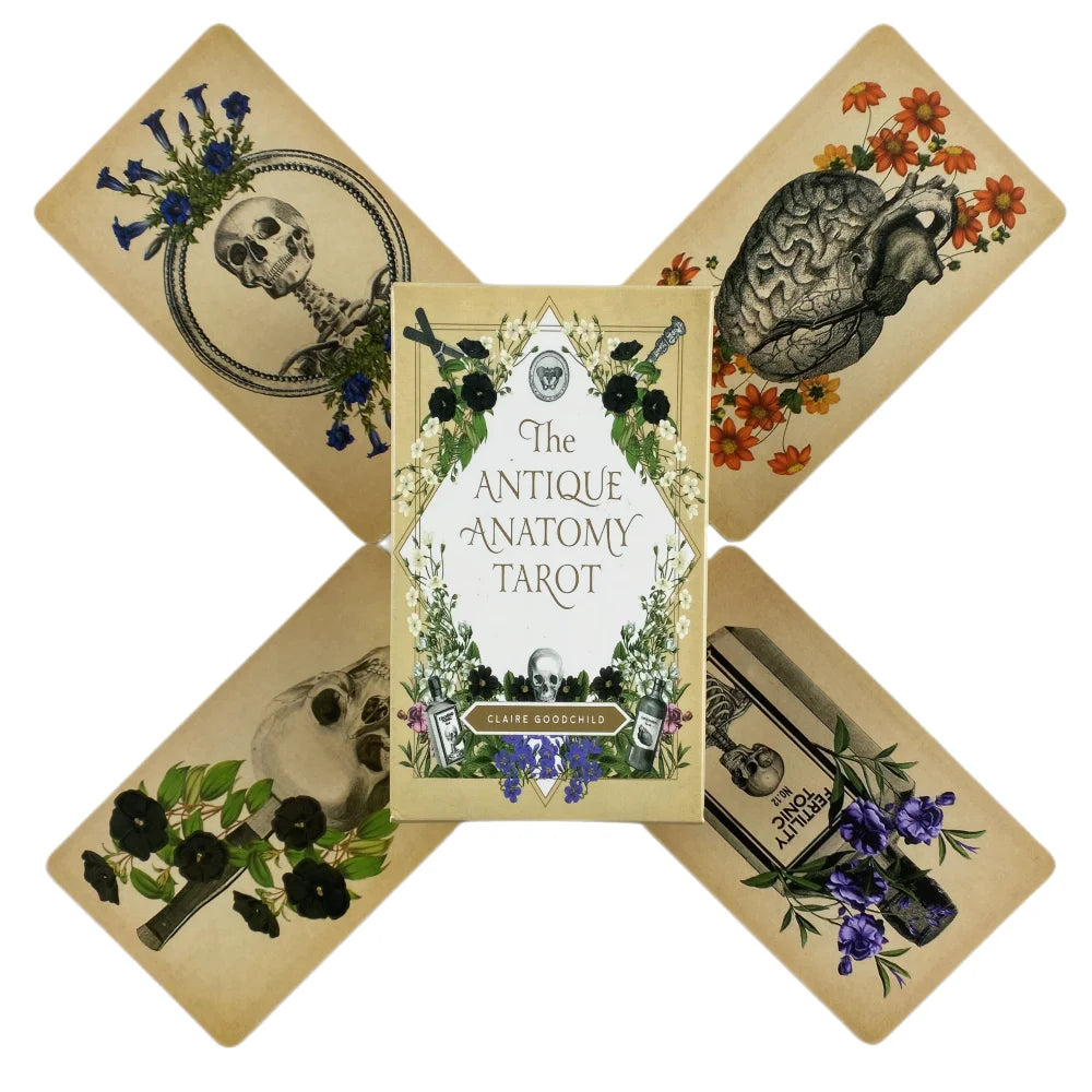 Tarot Deck in English with Meanings on Cards