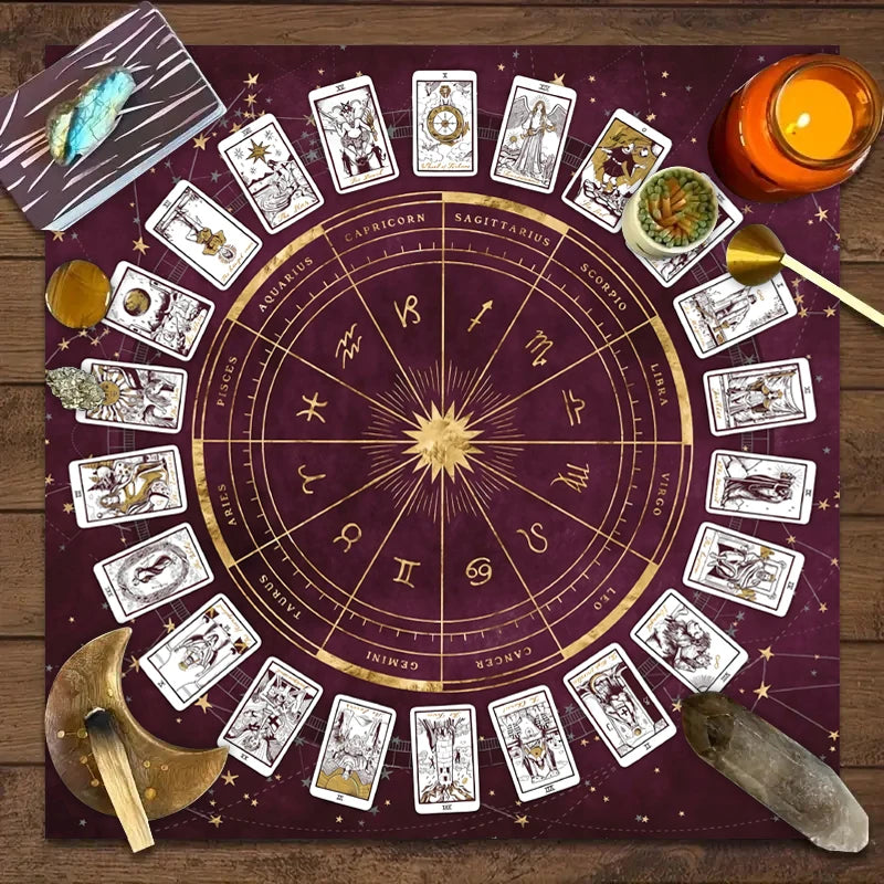 Zodiac Tarot Tablecloth