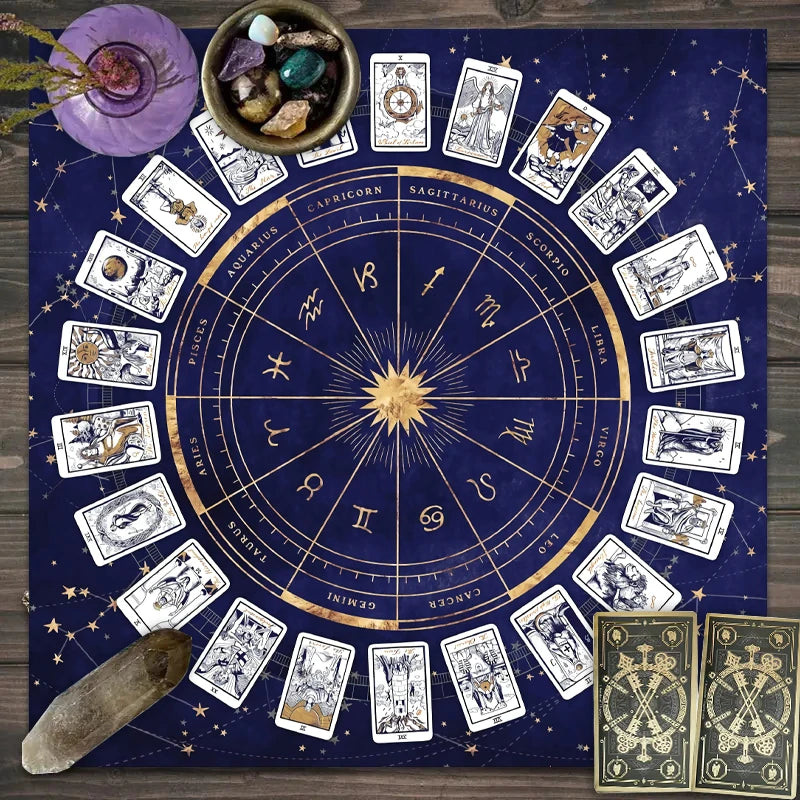 Zodiac Tarot Tablecloth