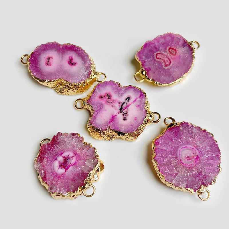 Irregular Druzy Agate Pendant
