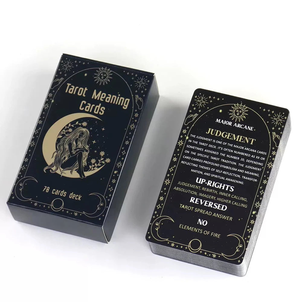 Tarot Meaning Cards Deck