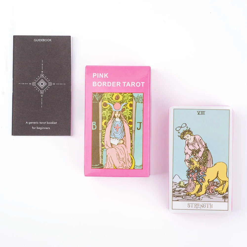 Pink Border Tarot Deck
