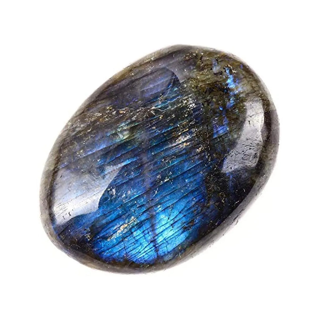 Natural Labradorite Palm Stones