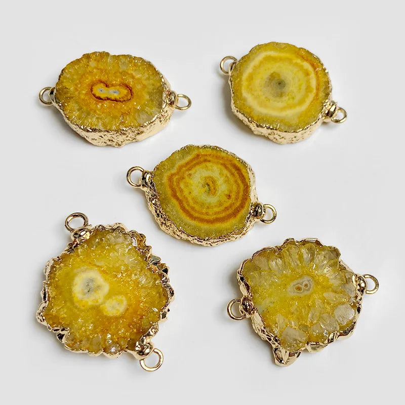 Irregular Druzy Agate Pendant