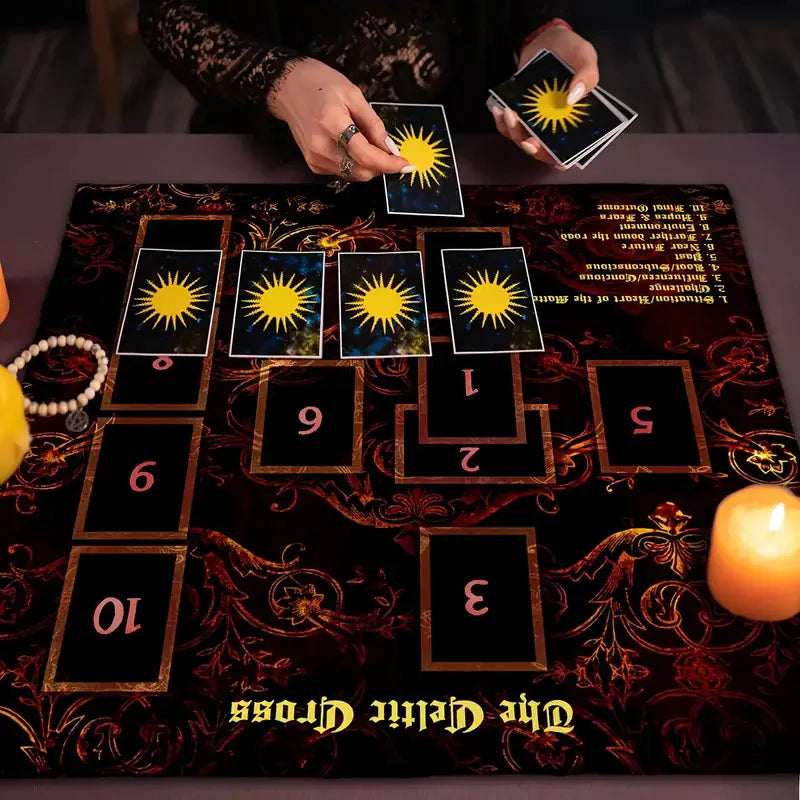 Celtic Cross Tarot Altar Cloth