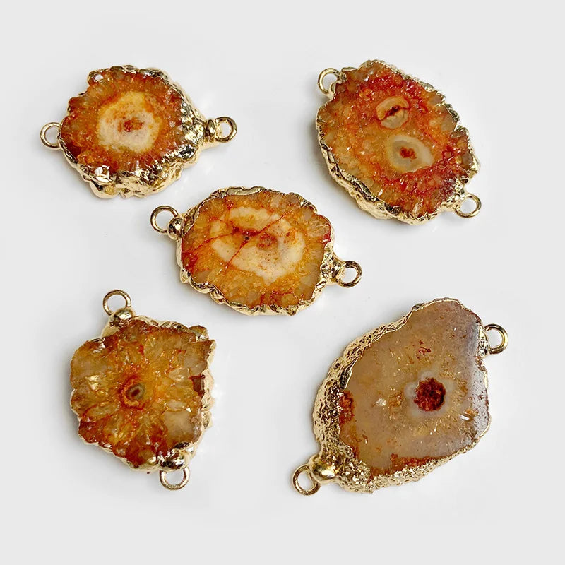 Irregular Druzy Agate Pendant