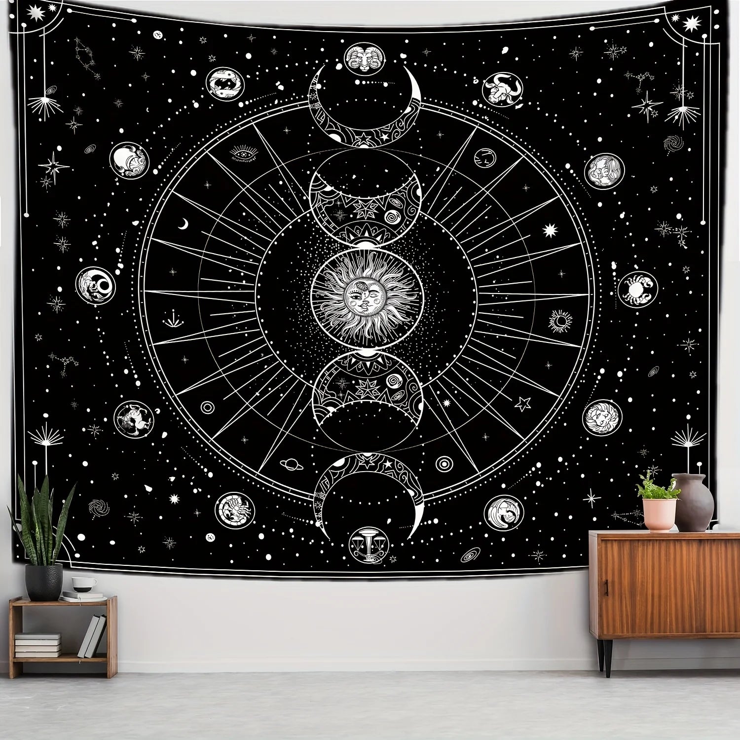 Sun & Moon Horoscope Tapestry