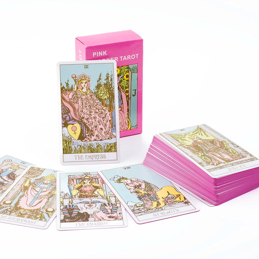 Pink Border Tarot Deck