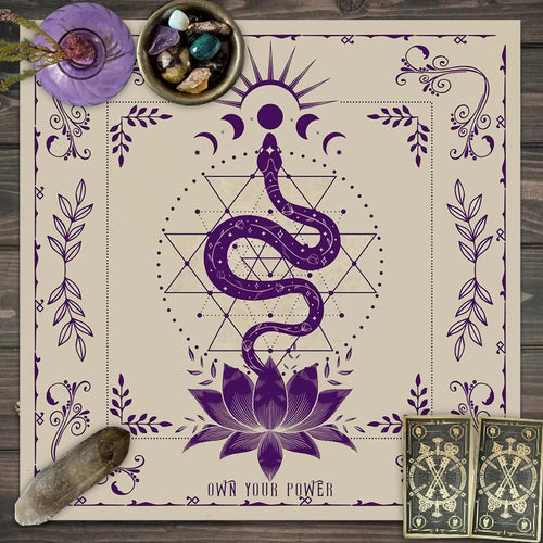 "With Your Power" Tarot Tablecloth