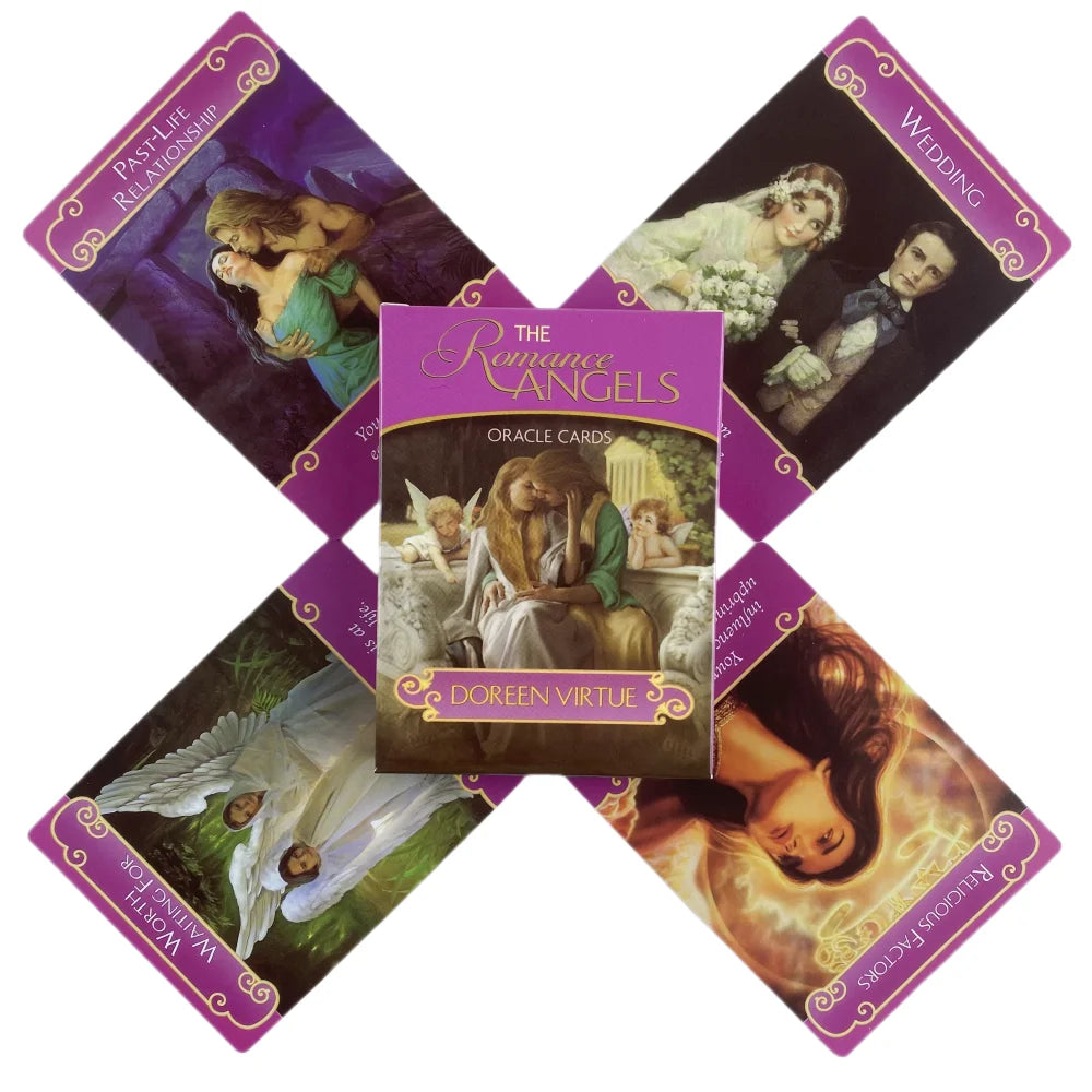 Tarot Deck in English with Meanings on Cards