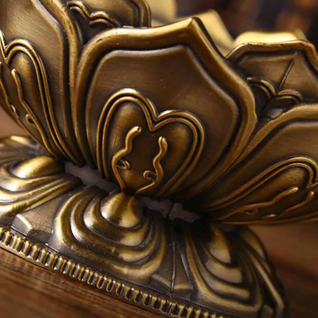Chinese Buddha Flower Incense Burner